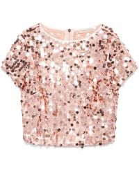 Blanca Vita - Sequinned Top - Lyst
