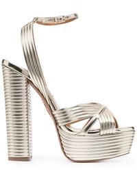 Aquazzura - Sundance 140Mm Platform Sandals - Lyst