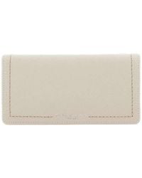 Gianni Chiarini - Bubble Contrast-Stitch Leather Wallet - Lyst