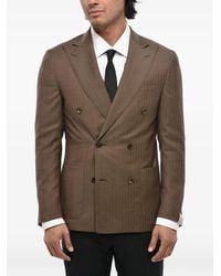 Corneliani - Double-Breasted Blazer - Lyst