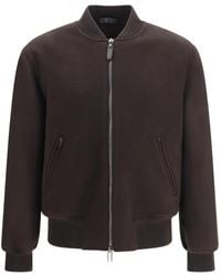 Brioni - Zip-Up Bomber Jacket - Lyst