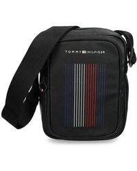 Tommy Hilfiger - Logo-Stamp Messenger Bag - Lyst