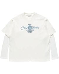 Acne Studios - Embroidered T-Shirt - Lyst