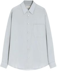 Lemaire - Chest-Pocket Long-Sleeve Shirt - Lyst
