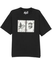 Melt - Graphic-Print Round-Neck T-Shirt - Lyst