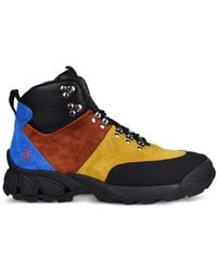 Burberry - Tor Panelled Boots - Lyst