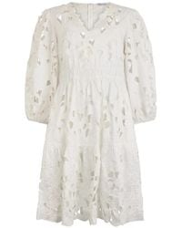 RED Valentino - Cut-Out-Design Dress - Lyst