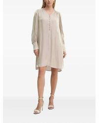 Bruuns Bazaar - V-Neck Mini Dress - Lyst