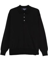 Comme des Garçons - Long-Sleeved Polo Shirt - Lyst