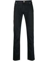 Corneliani - Schmale Jeans im Five-Pocket-Design - Lyst