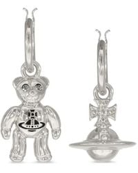 Vivienne Westwood - Ruby Small Hoop Earrings - Lyst
