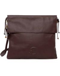 Coccinelle - Logo-Embossed Foldover Shoulder Bag - Lyst