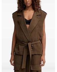 Haveone - Belted Waistcoat - Lyst
