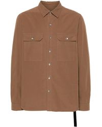 Rick Owens - Oversize Fit Shirt - Lyst