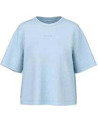 Marc Cain - Logo-Print Short-Sleeve T-Shirt - Lyst