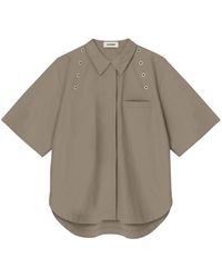 Aeron - T-Shirt Con Occhielli - Lyst