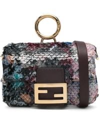 Fendi - Nano Baguette Keyring Bag - Lyst