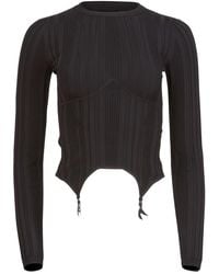 Fleur du Mal - Garter Top - Lyst