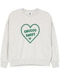 Chocoolate - Logo-Embroidered Sweatshirt - Lyst