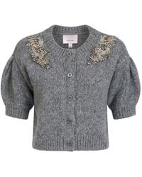 Cinq À Sept - Crystal Ivy Millicent Cardigan - Lyst