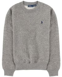 Polo Ralph Lauren - Fleece Crew-Neck Sweater - Lyst