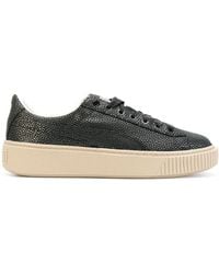 PUMA - Basket Platform Lux Sneakers - Lyst