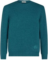 Etro - Jumper With Logo - Lyst