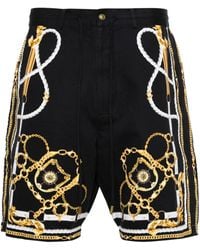 CAMILLA - Coast-To-Coast-Print Twill Shorts - Lyst