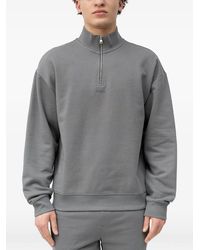 HUGO - Durty Half-Zip Sweatshirt - Lyst