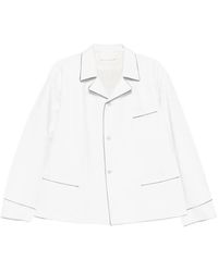 Prada - Piped-Trim Jacket - Lyst