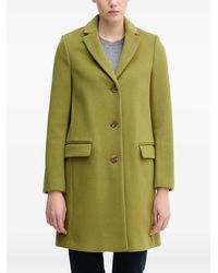 Benetton - Button Pocket Coat - Lyst