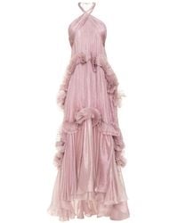 Maria Lucia Hohan - Zadie Ruffled Maxi Dress - Lyst