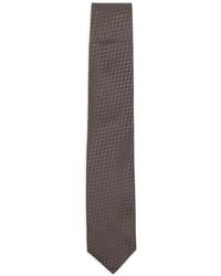 Tom Ford - Check-Pattern Silk Tie - Lyst