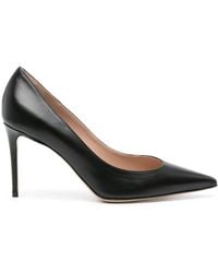 SCAROSSO - Greta 90Mm Leren Pumps - Lyst