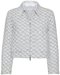 Thom Browne - Down Patch Pocket Golf Jacket - Lyst