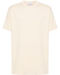 Off-White c/o Virgil Abloh - Off- Cotton T-Shirt With Arrows Emblem - Lyst
