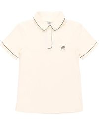 Malbon Golf - Anna Ribbed Polo Shirt - Lyst