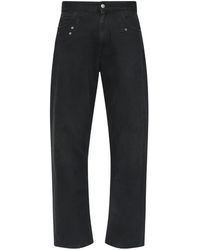 MM6 by Maison Margiela - Rivet-Detail Jeans - Lyst