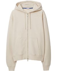 Burberry - Equestrian Knight-Appliqué Hoodie - Lyst