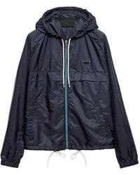 Prada - Re-Nylon Donsjack - Lyst