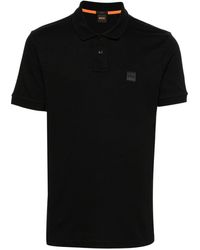 BOSS - Piqué Poloshirt - Lyst