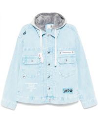 Aape By A Bathing Ape - Moonface-Logo Hooded Jacket - Lyst