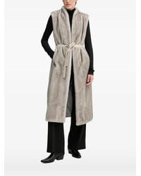 GAUDI - Tie Belt Jacket - Lyst