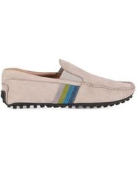 Tod's - Gommino Stripe-Detail Loafers - Lyst