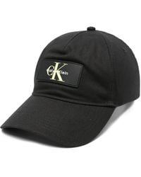 Calvin Klein - Logo-Patch Baseball Cap - Lyst