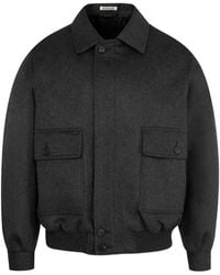 AURALEE - Kasjmier Bomberjack - Lyst