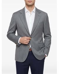 Brunello Cucinelli - Single-Breasted Tailored Blazer - Lyst