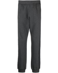 Versace - Barocco-Motif Tapered Track Pants - Lyst