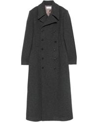 THE NINA STUDIO - Parma Double-Breasted Coat - Lyst