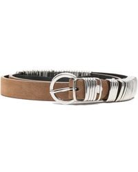 FEDERICA TOSI - Ceinture À Boucle Double - Lyst